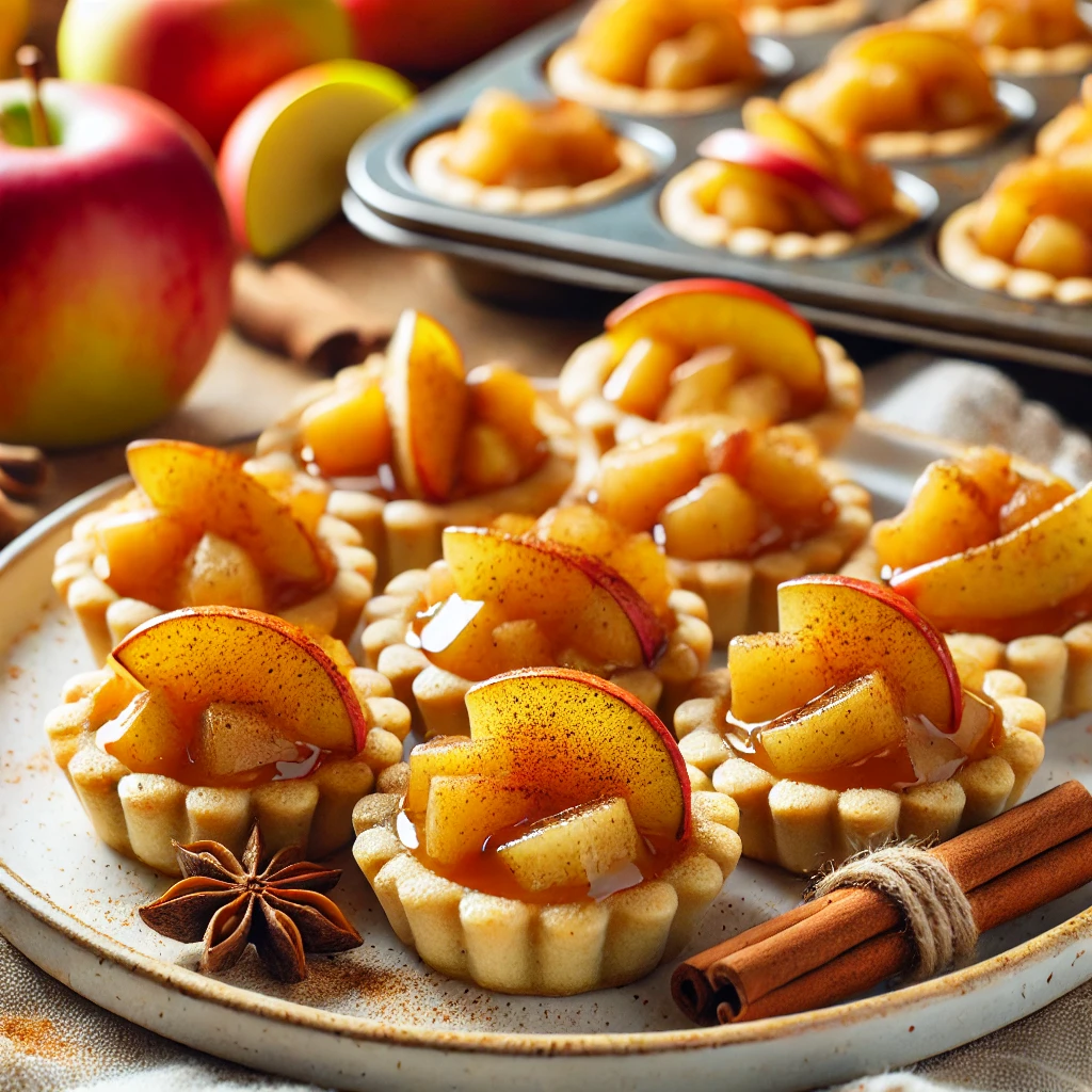 Healthy Apple Pie Bites