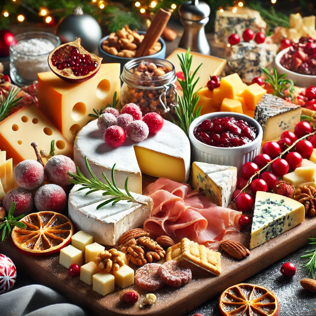 Holiday Cheese Board.