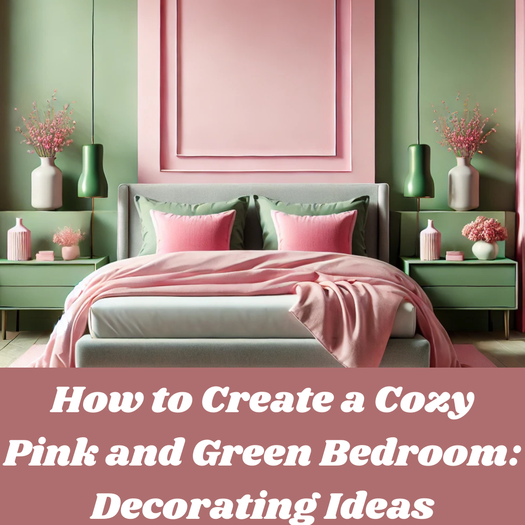 How to Create a Cozy Pink and Green Bedroom Decorating Ideas