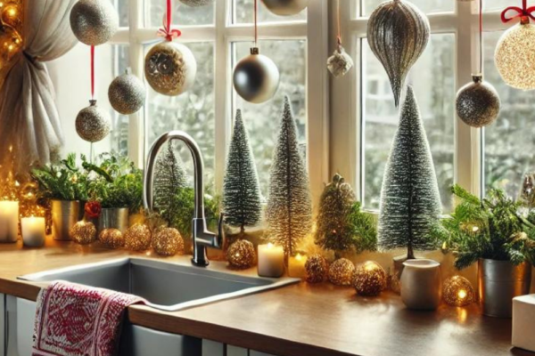 How to Decorate Kitchen for Christmas 15 Ideas