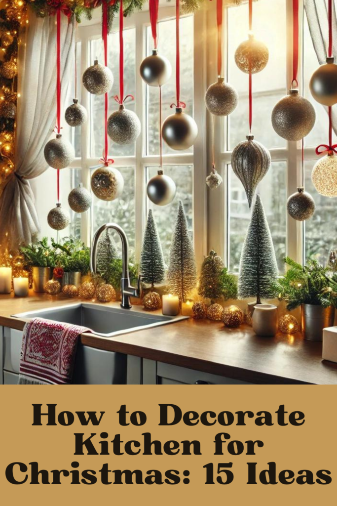 How to Decorate Kitchen for Christmas 15 Ideas