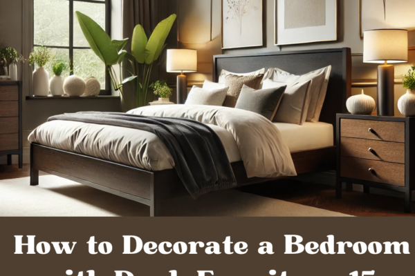 How to Decorate a Bedroom with Dark Furniture15 ideas