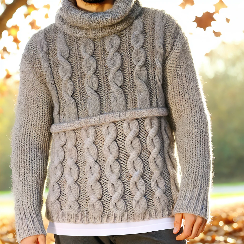 Layered Knit Sweaters. (2)