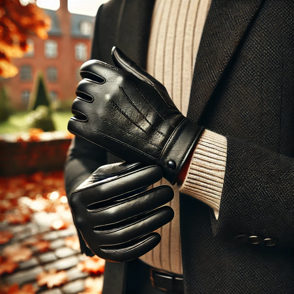 Leather Gloves.