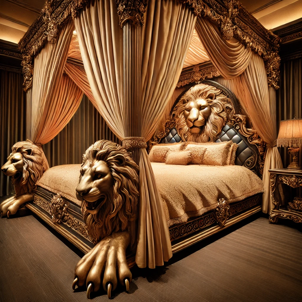 Lion King Canopy Bed