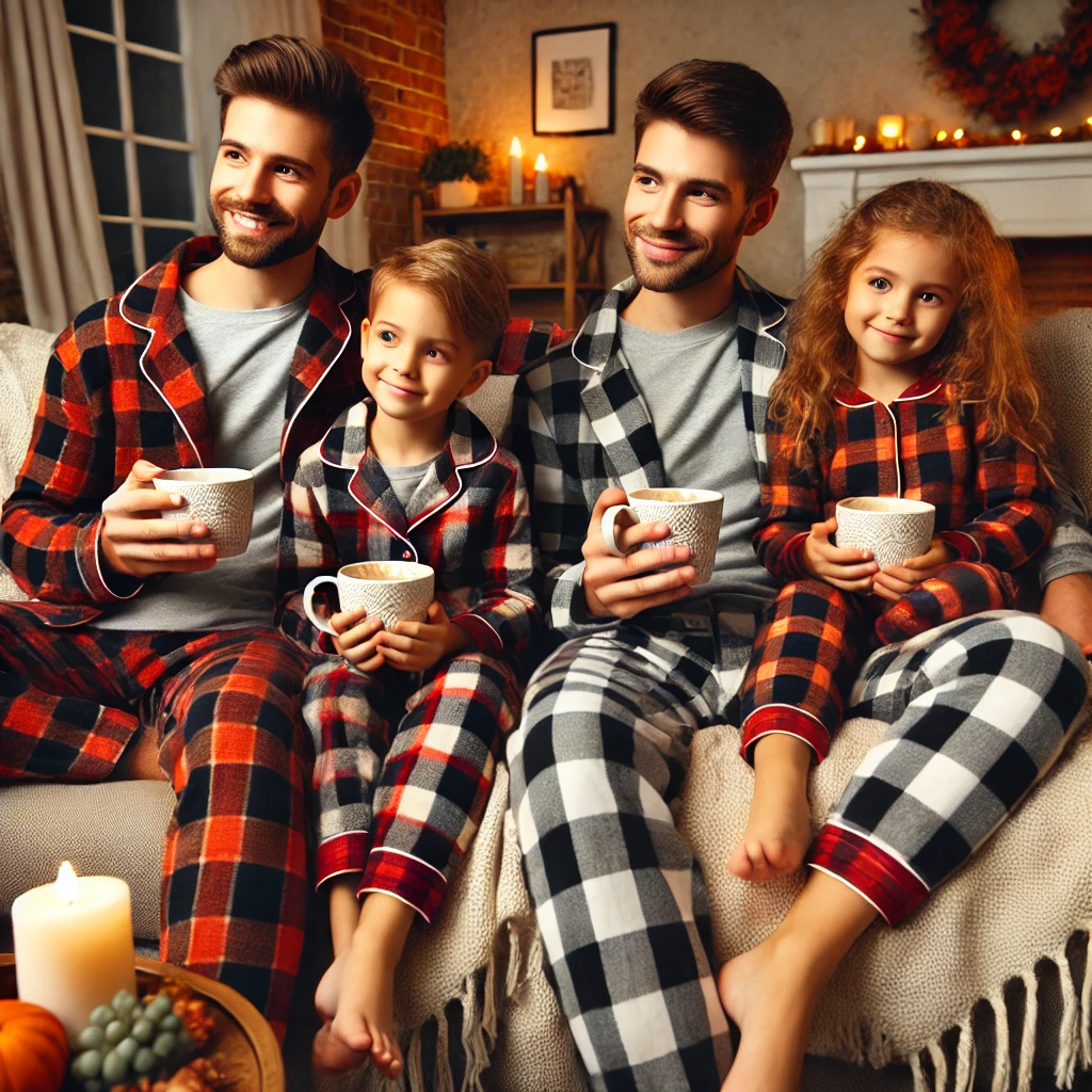 Matching Family Pajamas for Cozy Evenings