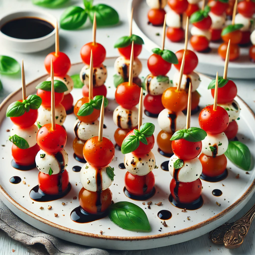 Mini Caprese Skewers