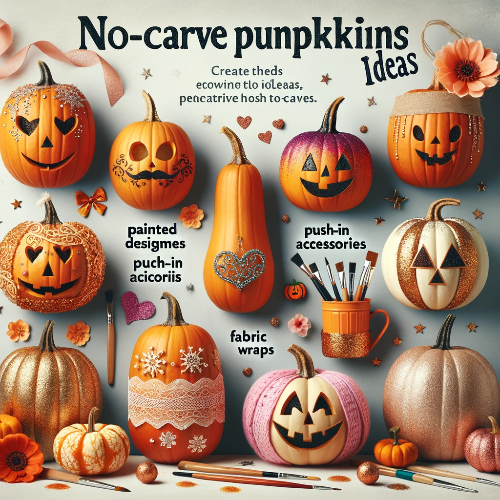 No-Carve Pumpkin Ideas