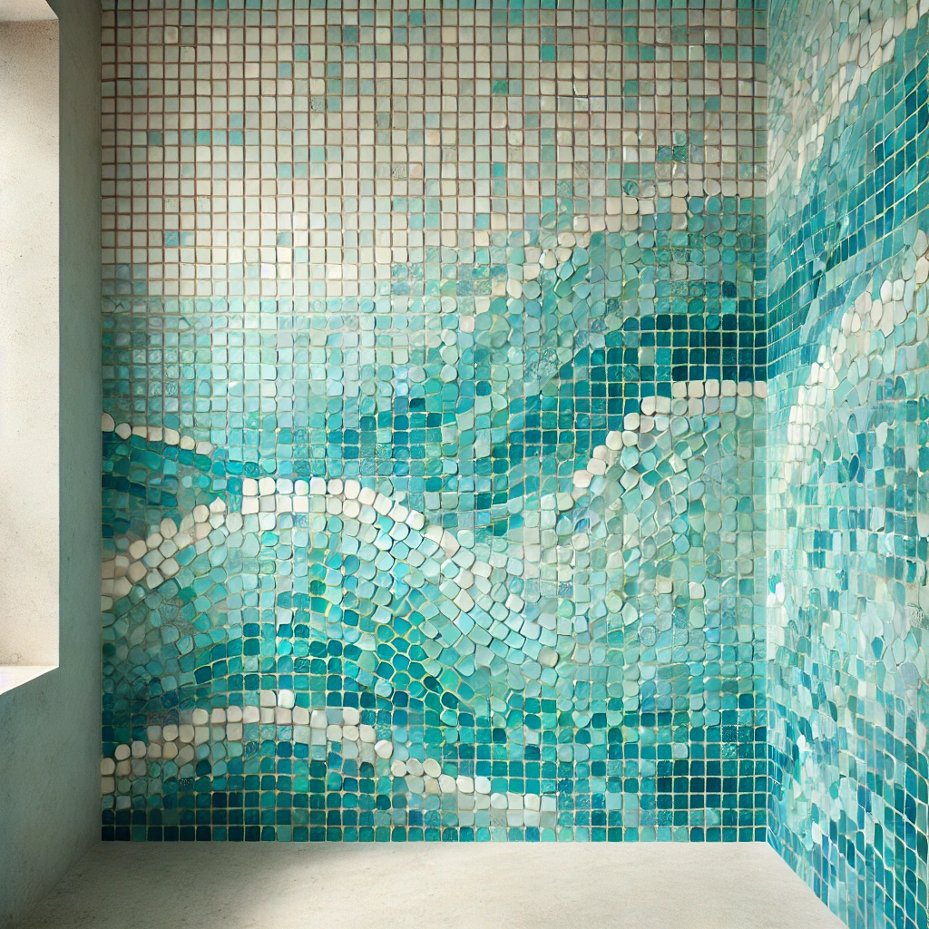 Ocean-Inspired Tiles.