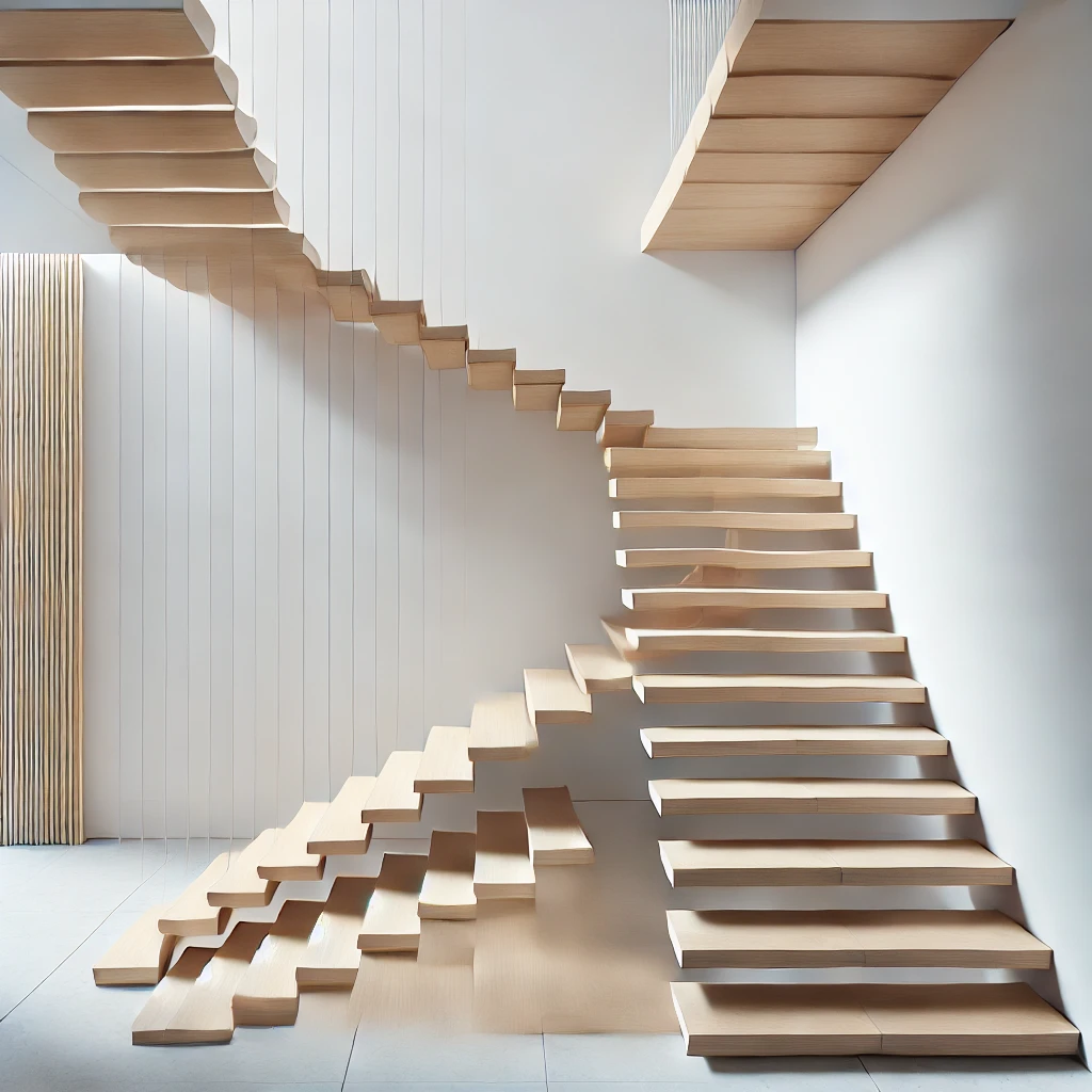 Open Tread Staircase for a Modern Touch.