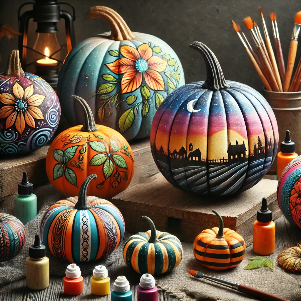 Painted Pumpkins