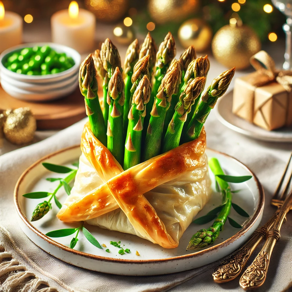 Phyllo-Wrapped Asparagus