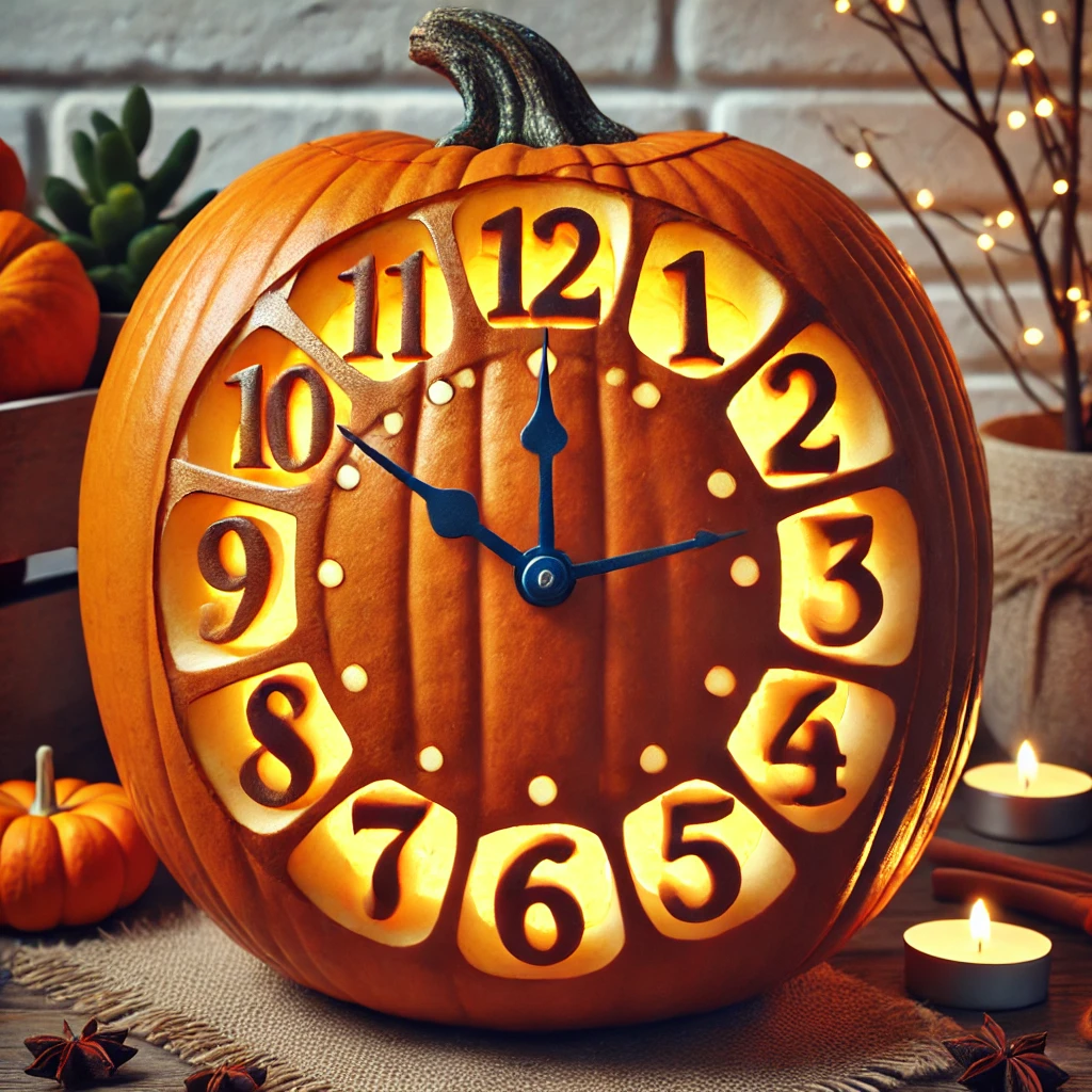 Pumpkin Clock