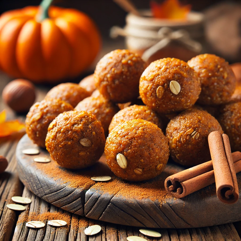 Pumpkin Spice Energy Bites