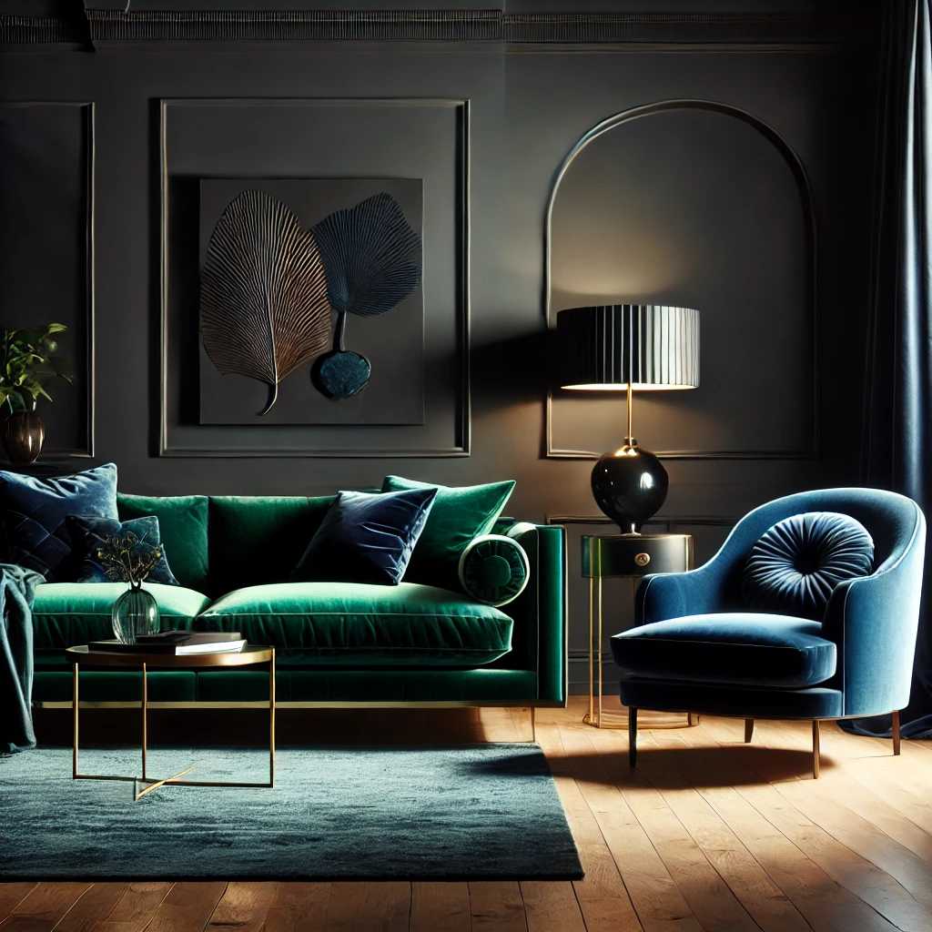 Rich Jewel-Toned Furniture