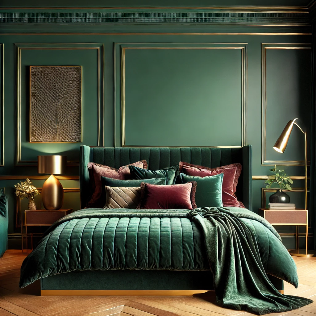 Rich Jewel Tones for the Walls