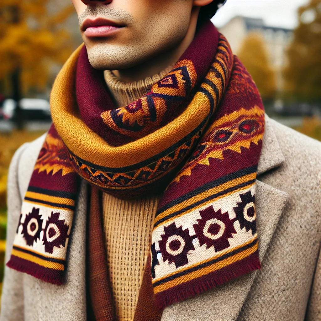 Scarf as a Statement Piece.