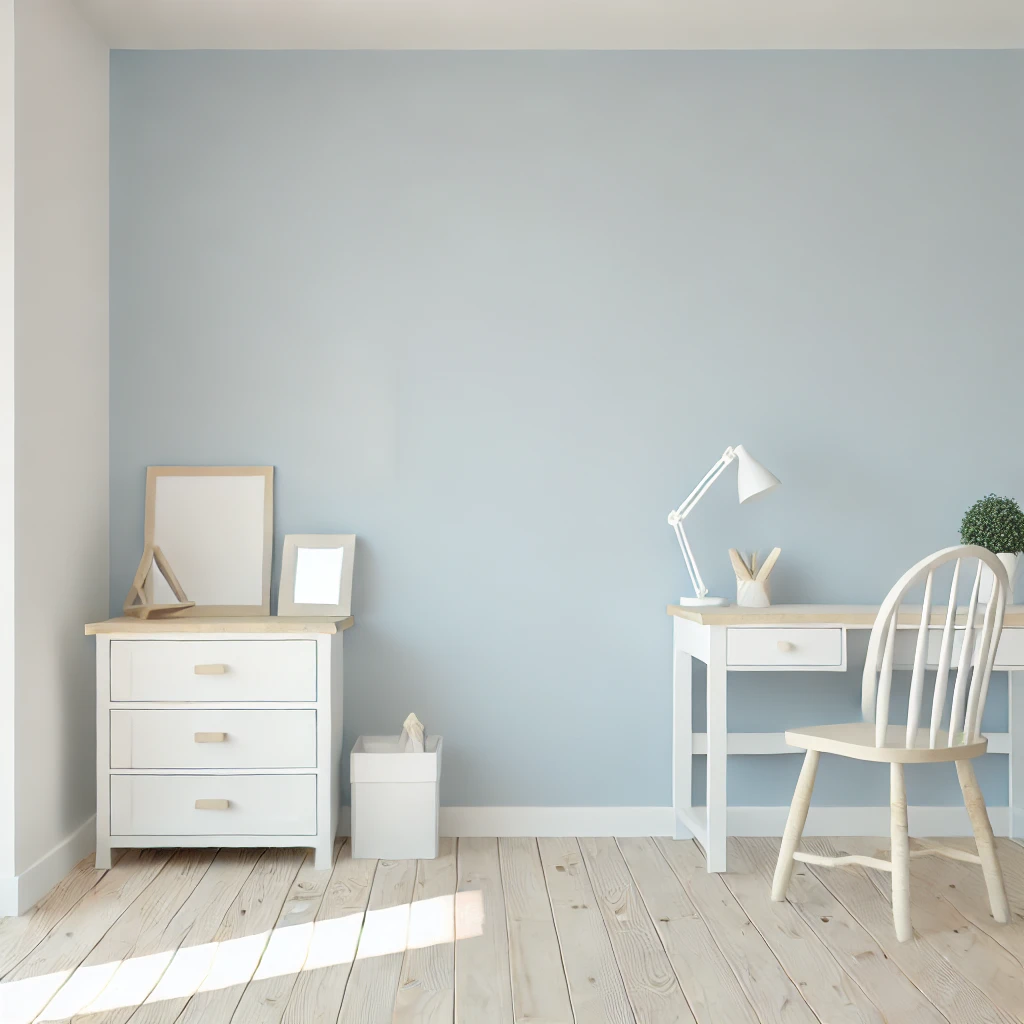 Serene Soft Blue: For a Calm, Focused Space