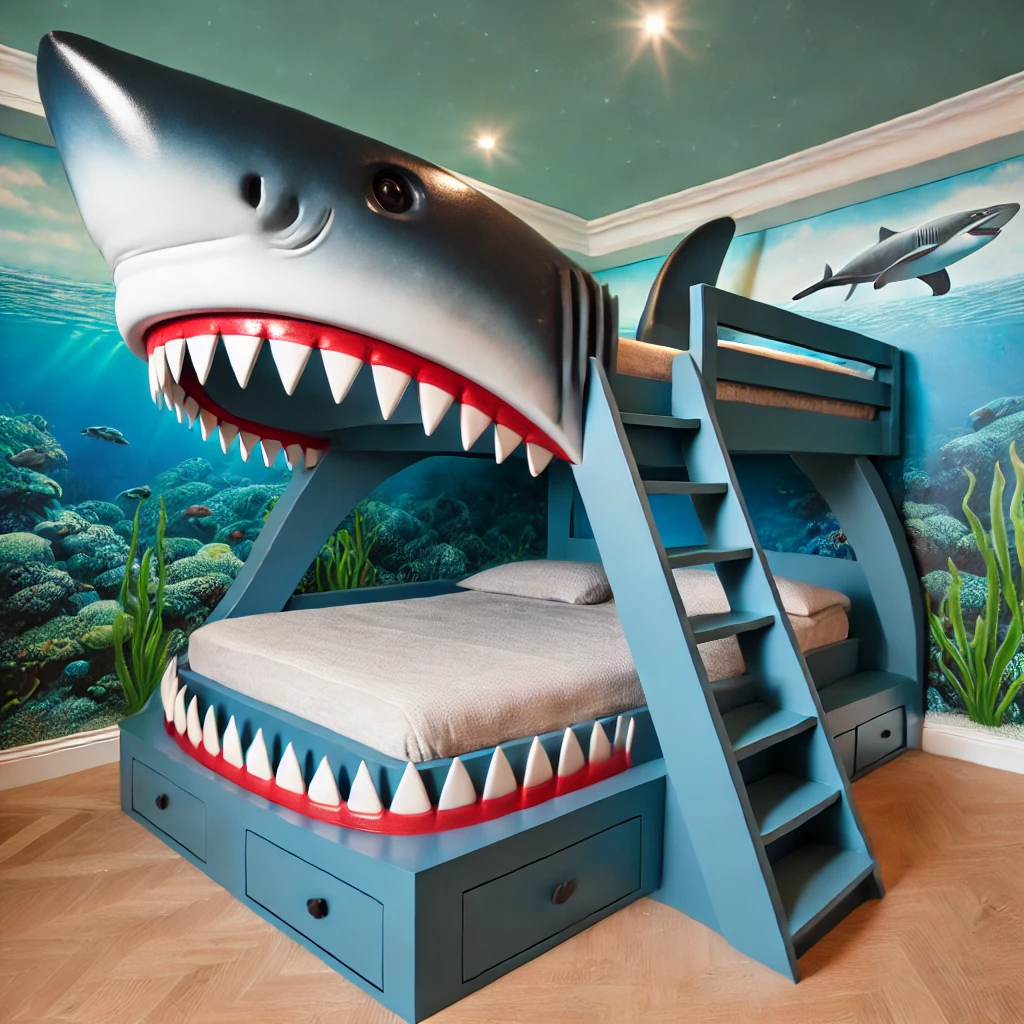 Shark Bunk Beds