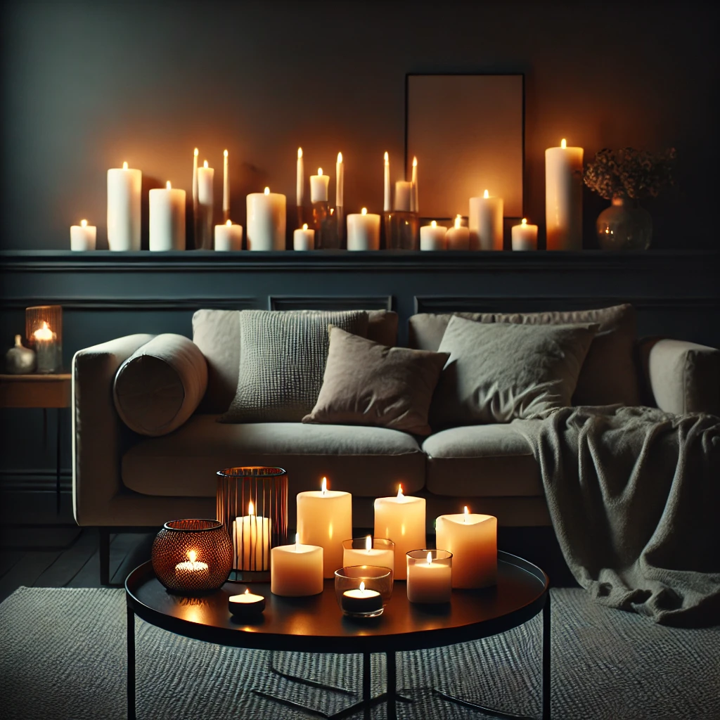 Soft Lighting with Candles