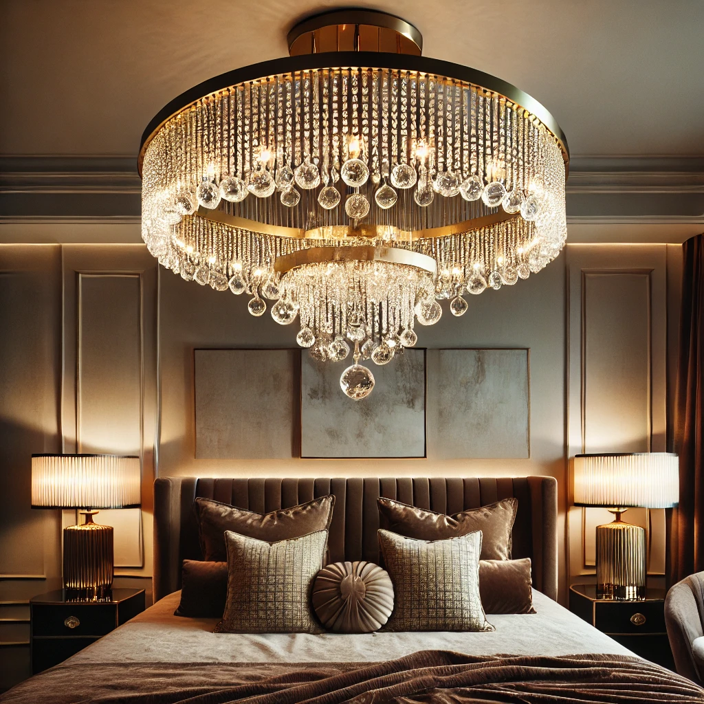 Statement Lighting with a Glam Twist