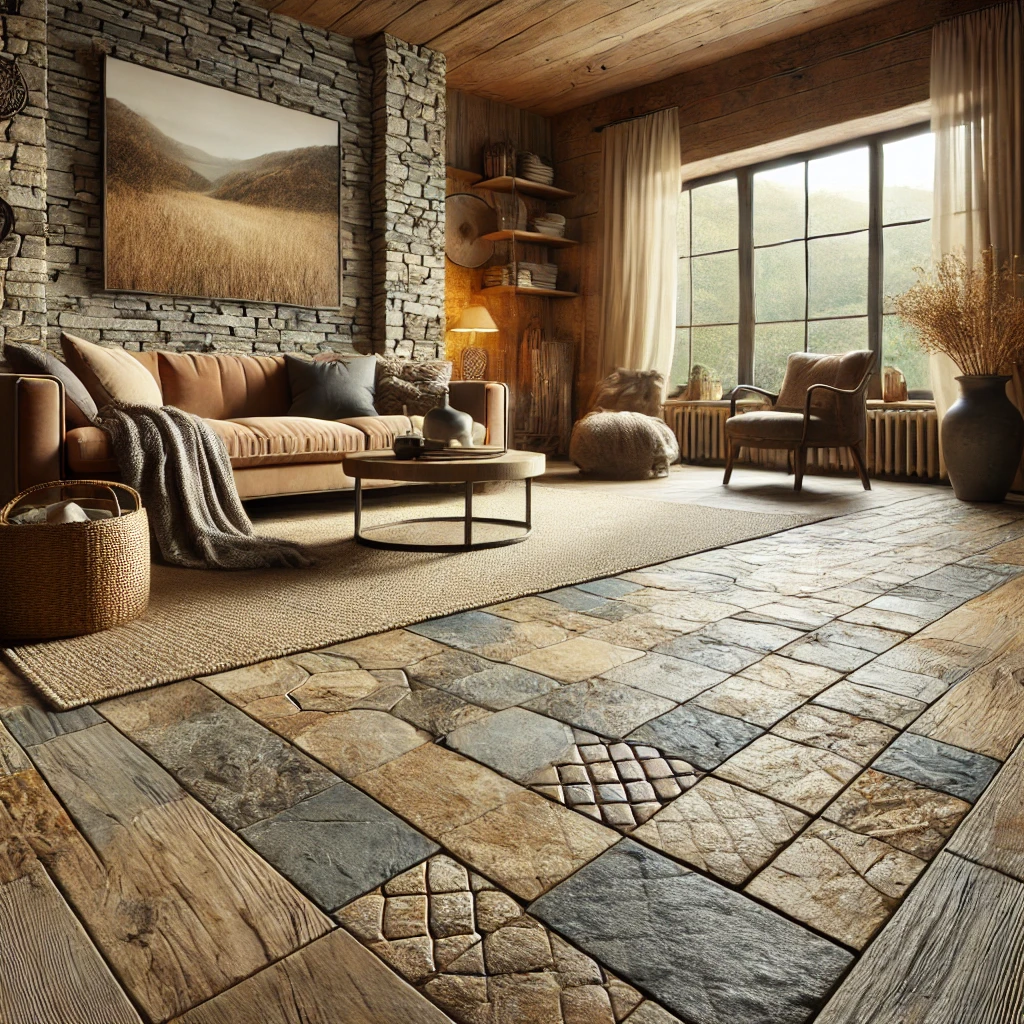 Stone Tiles for a Cozy Rustic Feel