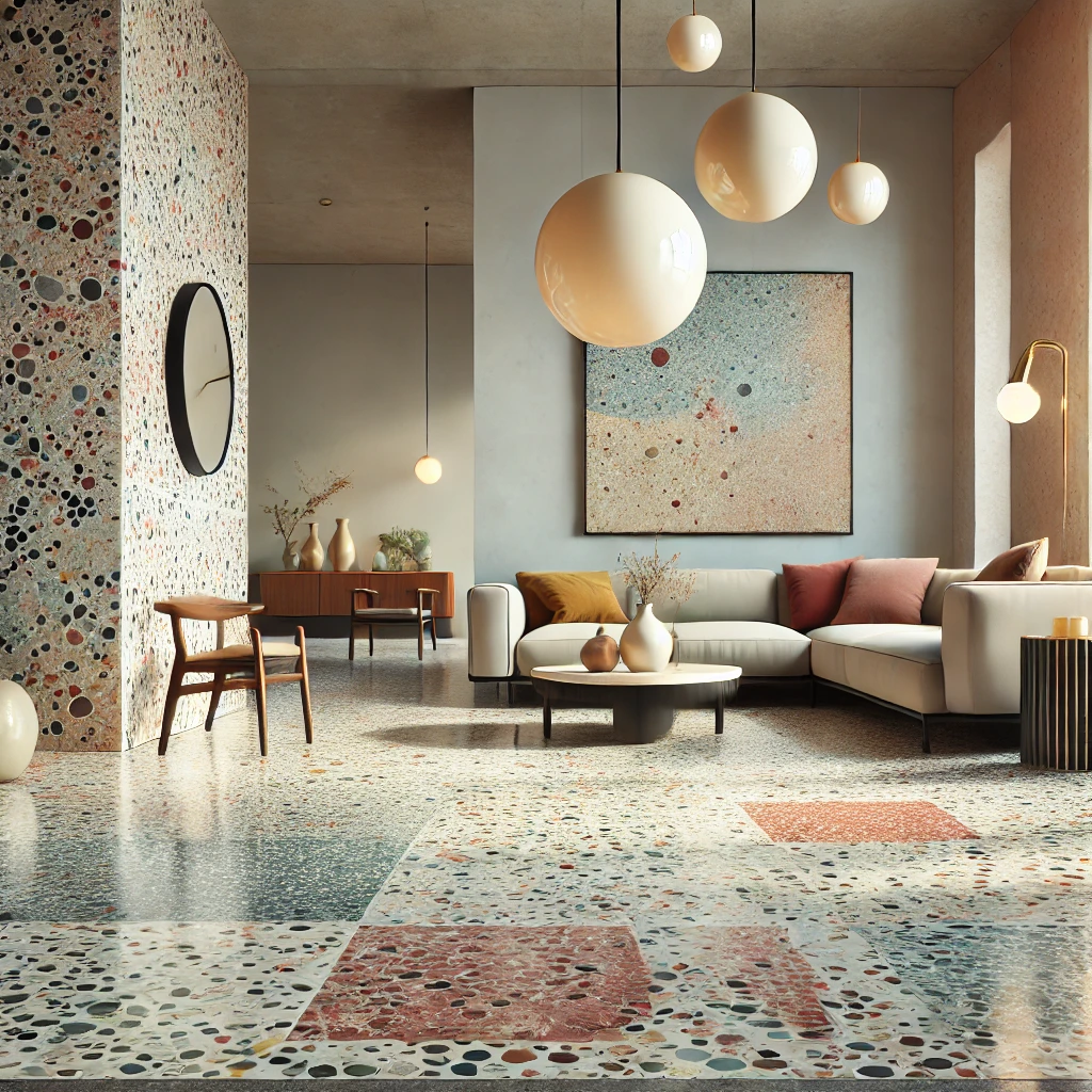 Terrazzo Tiles for a Chic Retro Vibe