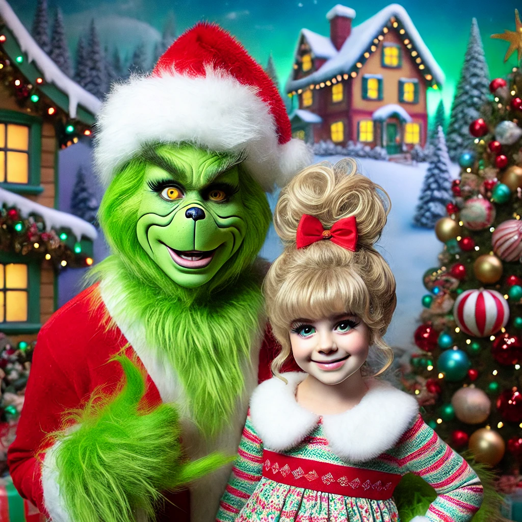 The Grinch and Cindy Lou Who