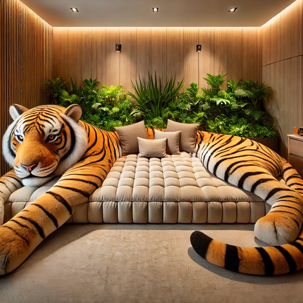 The Lounging Tiger Couch