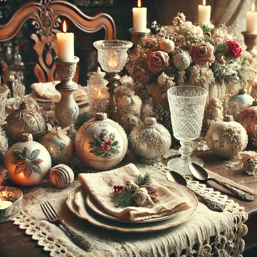 Vintage-Inspired Table Decor