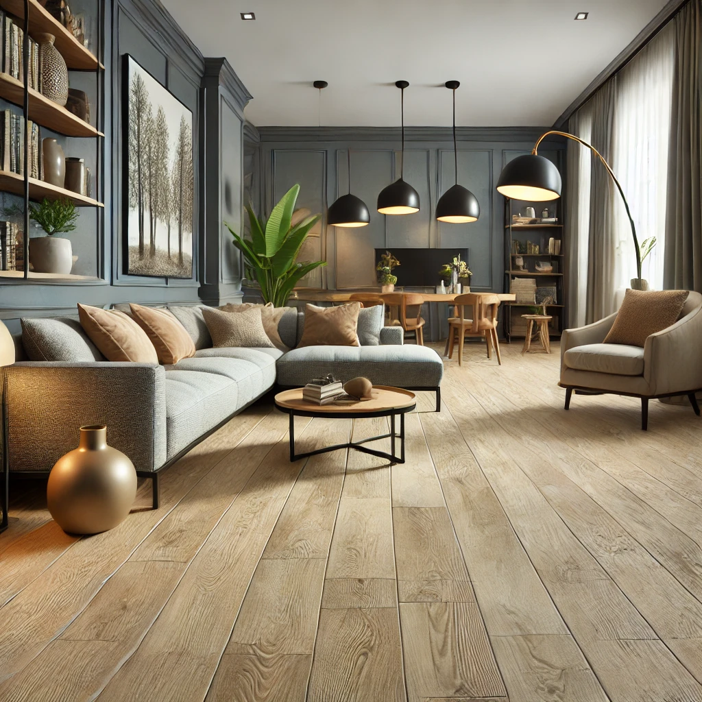 Wood-Look Porcelain Tiles Get the Wood Feel Without the Fuss