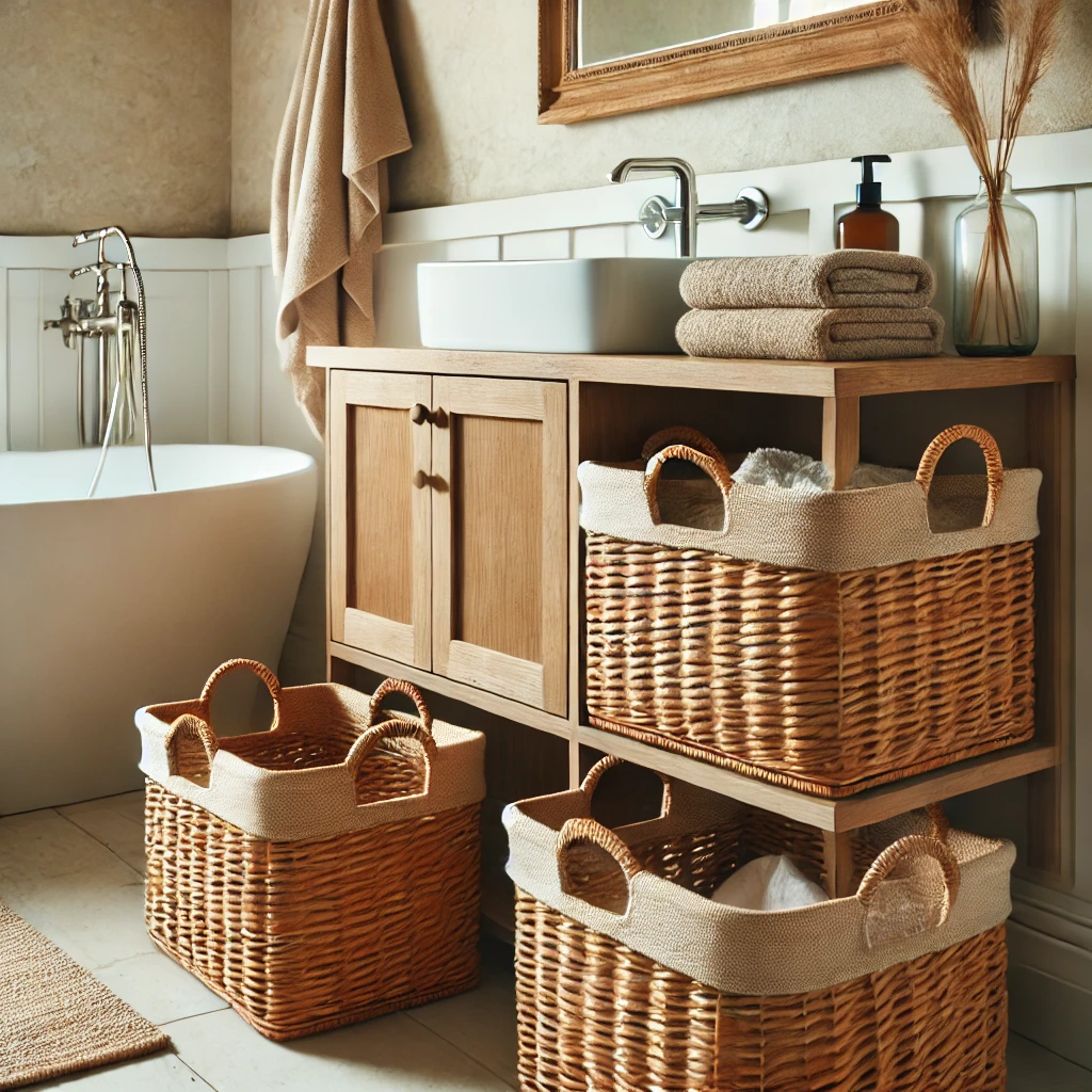 Woven Baskets for Storage