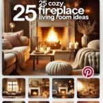 25 Cozy Fireplace Living Room Ideas