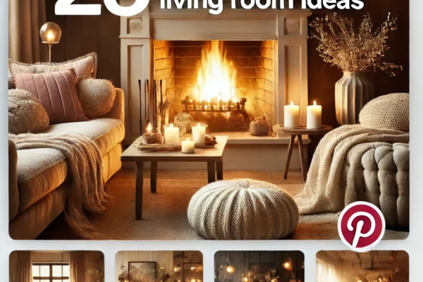 25 Cozy Fireplace Living Room Ideas