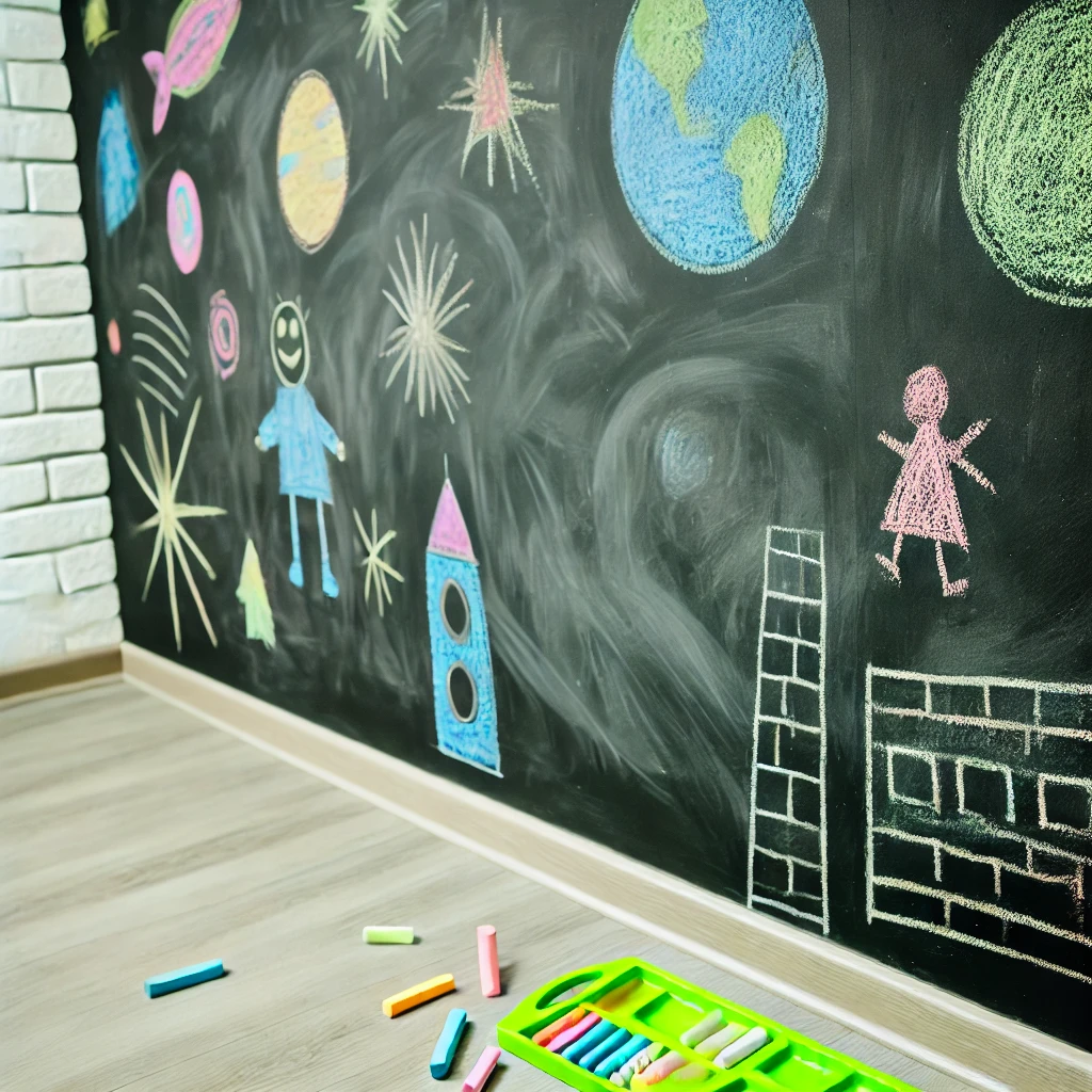 Chalkboard and Whiteboard Walls (2)