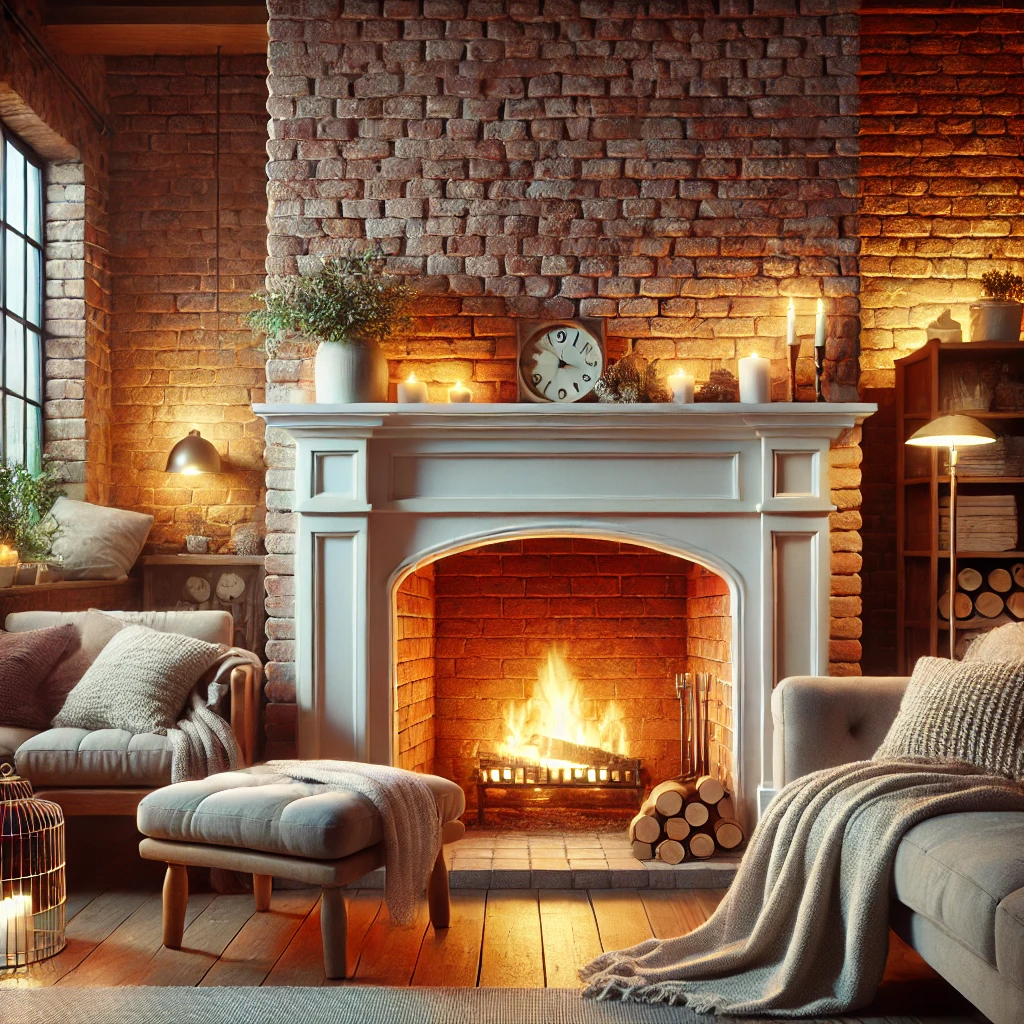 Classic Brick Fireplaces for Timeless Charm