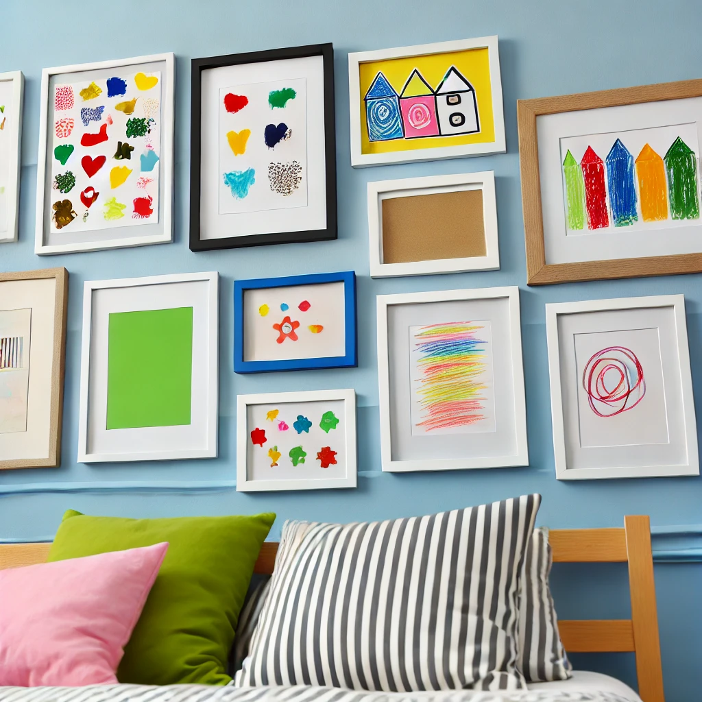 Playful Gallery Wall