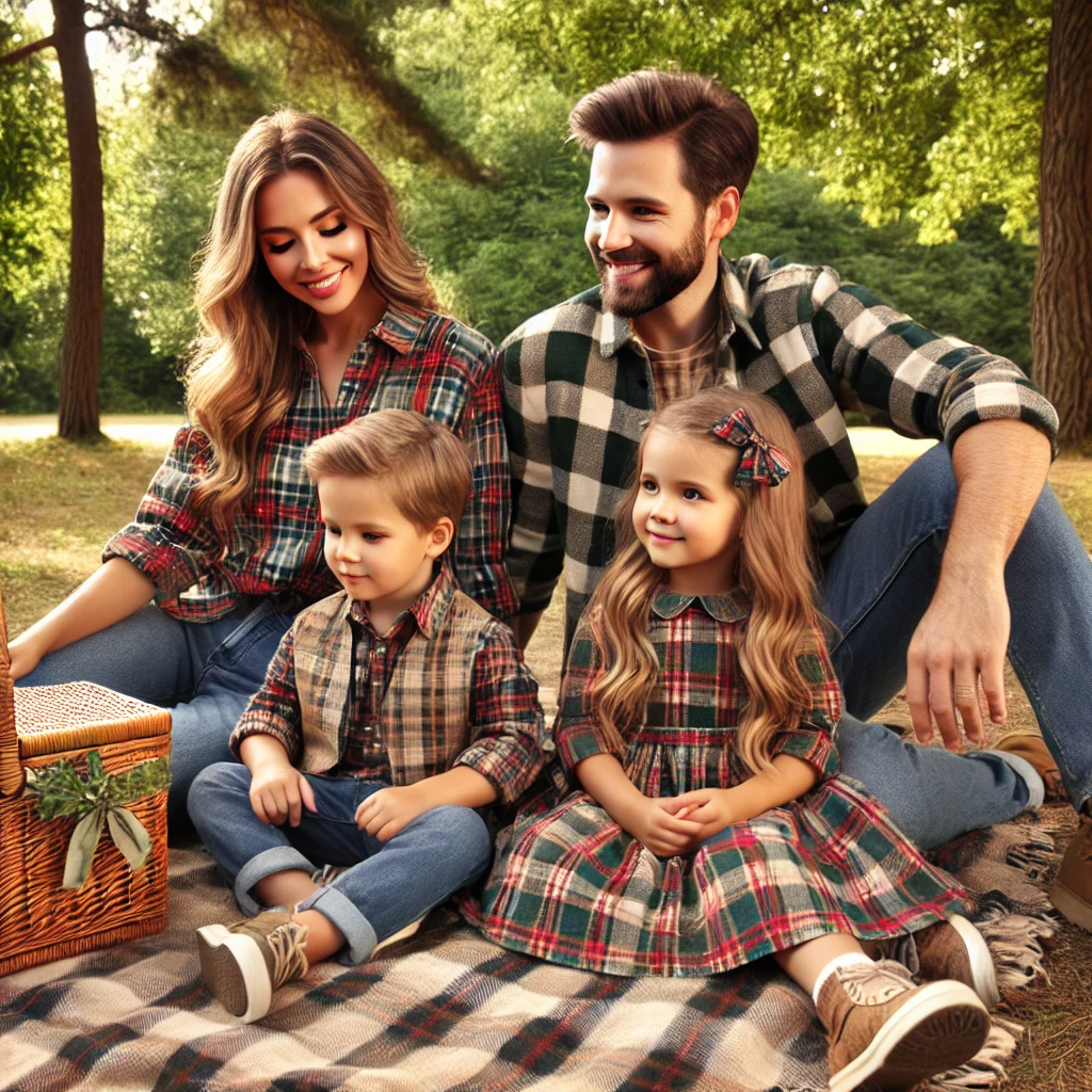 Playful Plaid Patterns for a Picnic-Ready Look