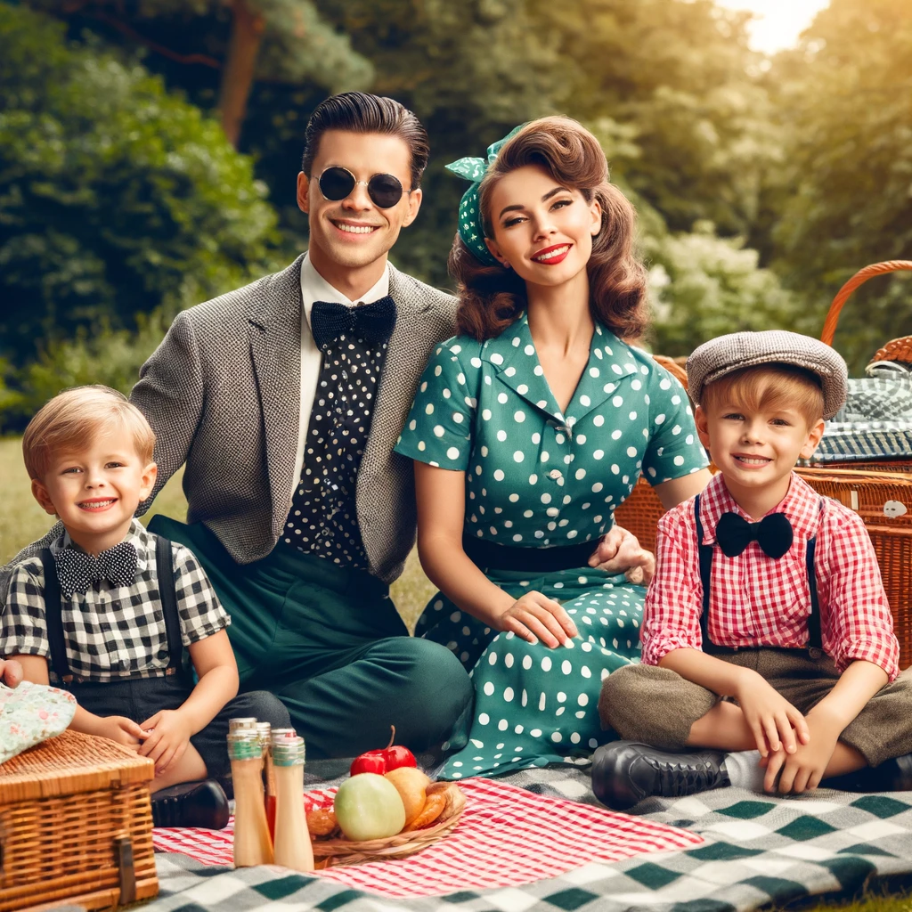 Retro-Inspired Outfits for a Vintage Picnic Vibe