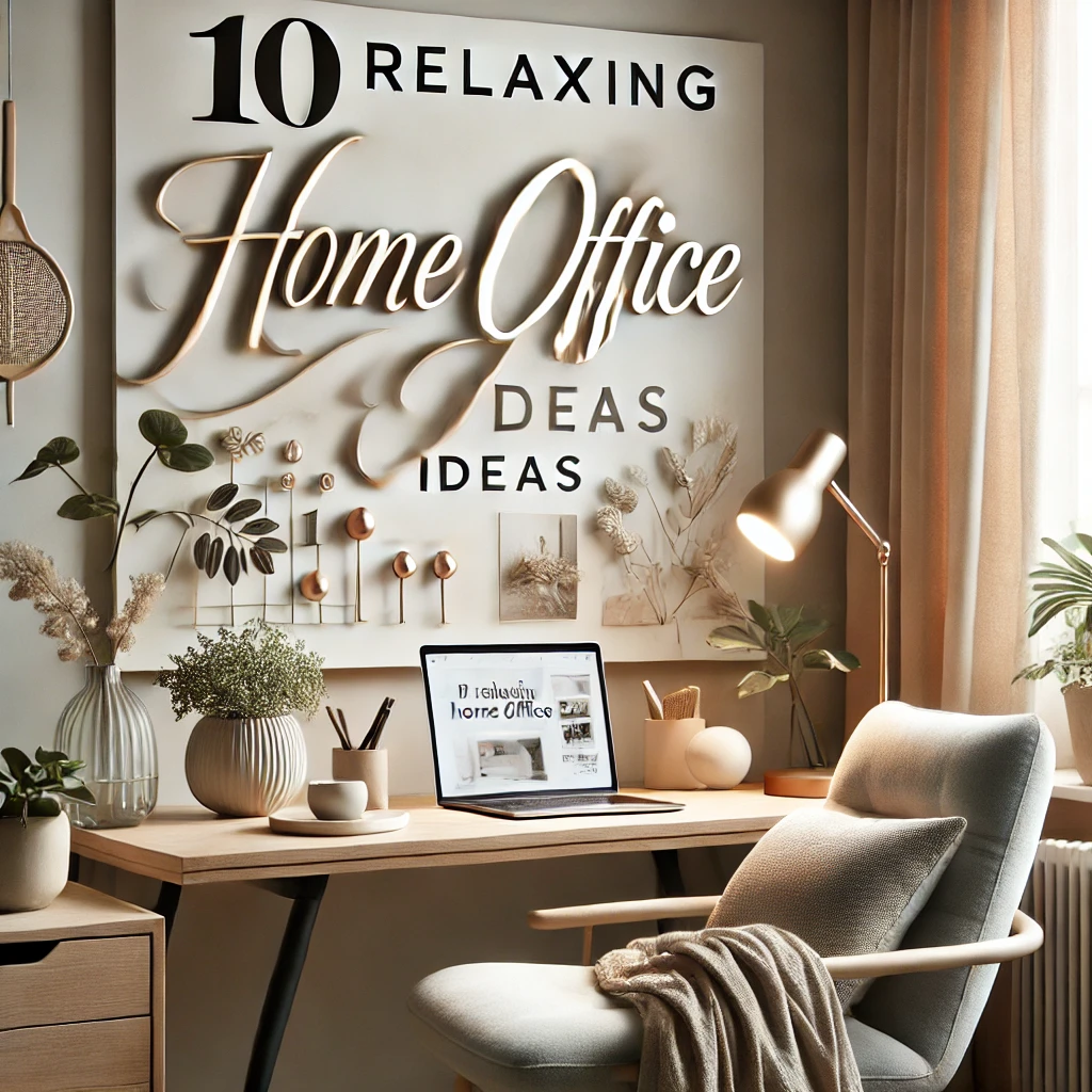 10 Relaxing Home Office Ideas