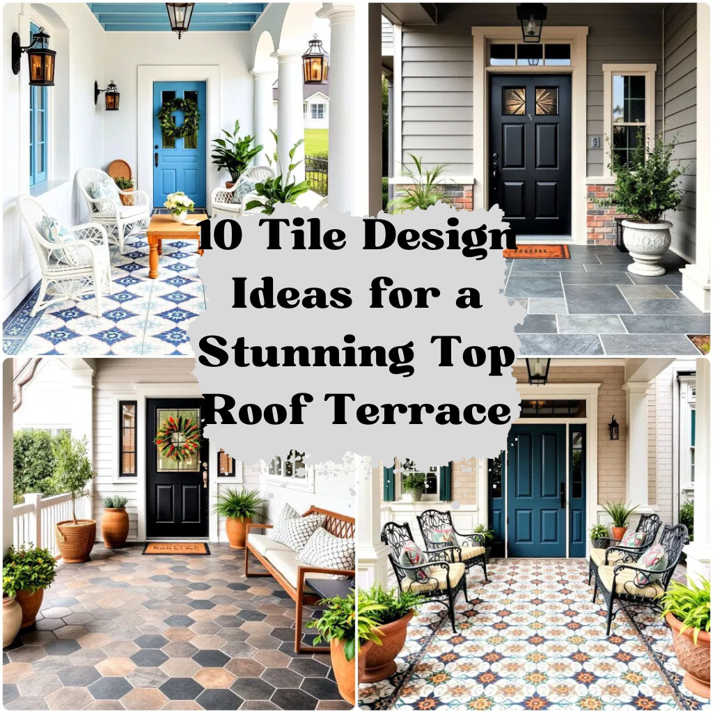 10 Tile Design Ideas for a Stunning Top Roof Terrace