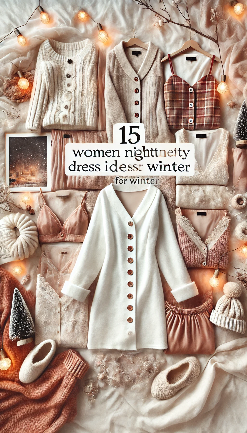 15 Women Nighty Dress Ideas for Winter