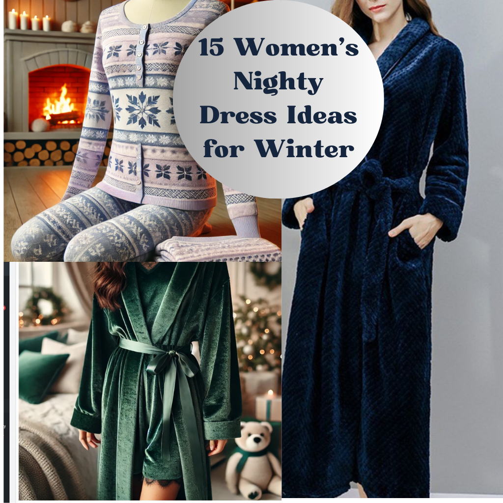 15 Women’s Nighty Dress Ideas for Winter