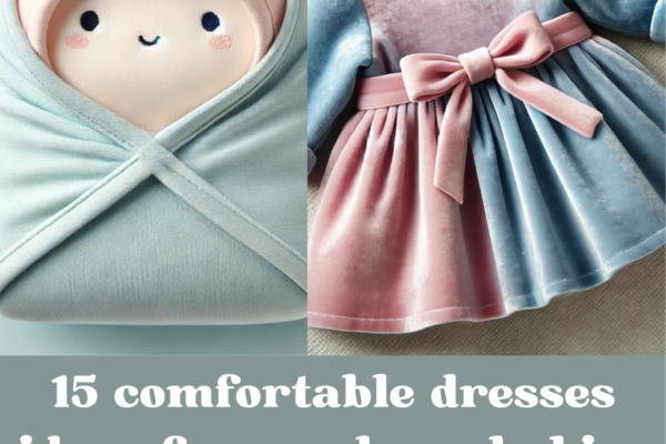 15 comfortable dresses ideas for newborn babies (0-9 months)