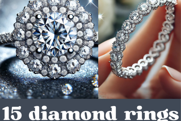 15 diamond rings design ideas