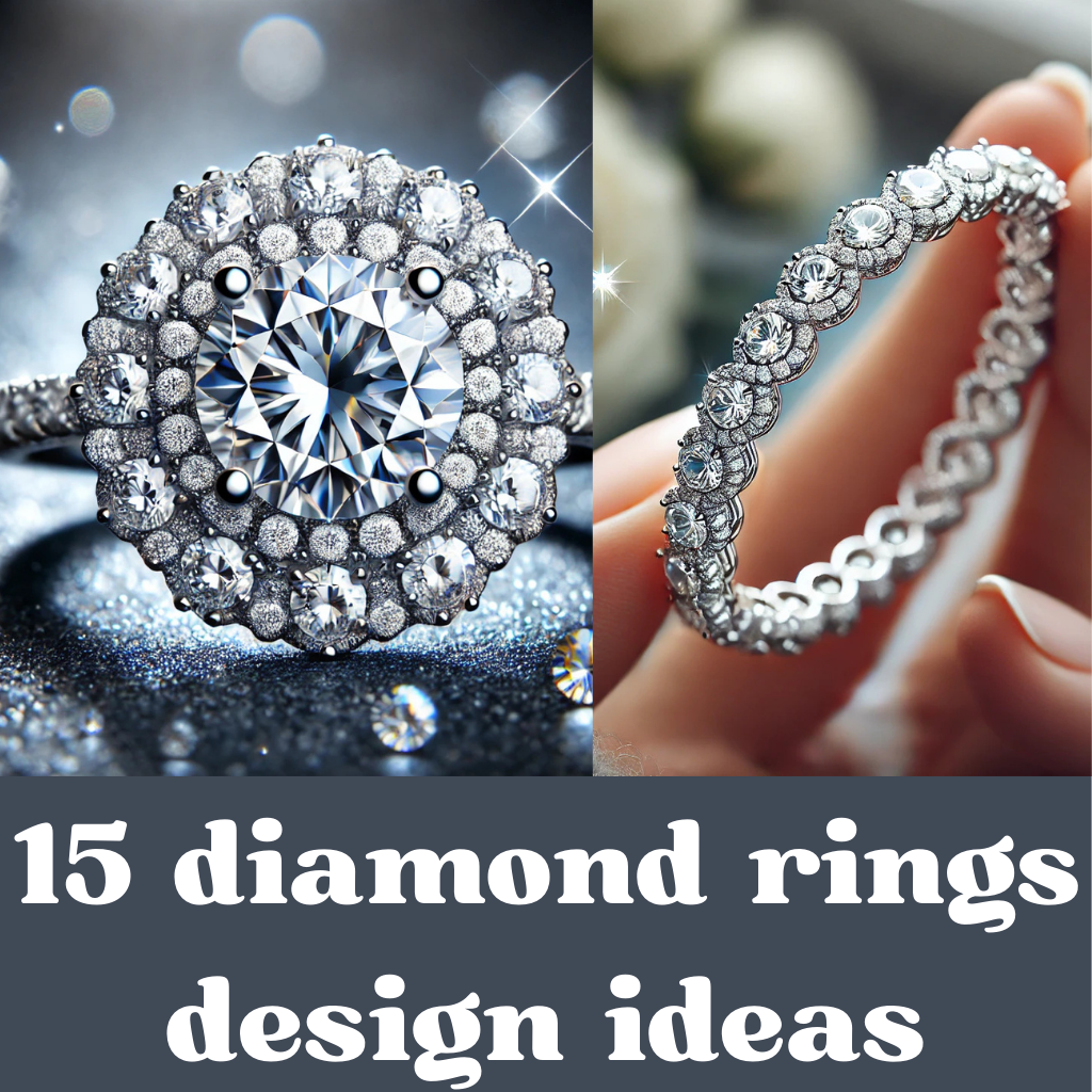 15 diamond rings design ideas