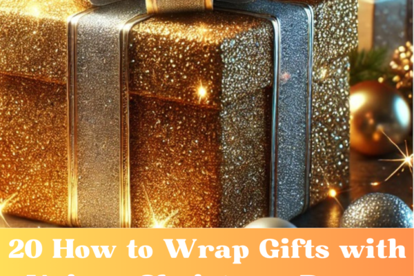 20 How to Wrap Gifts with Unique Christmas Paper Styles ideas