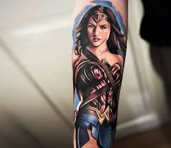 Abstract Wonder Woman Sleeve