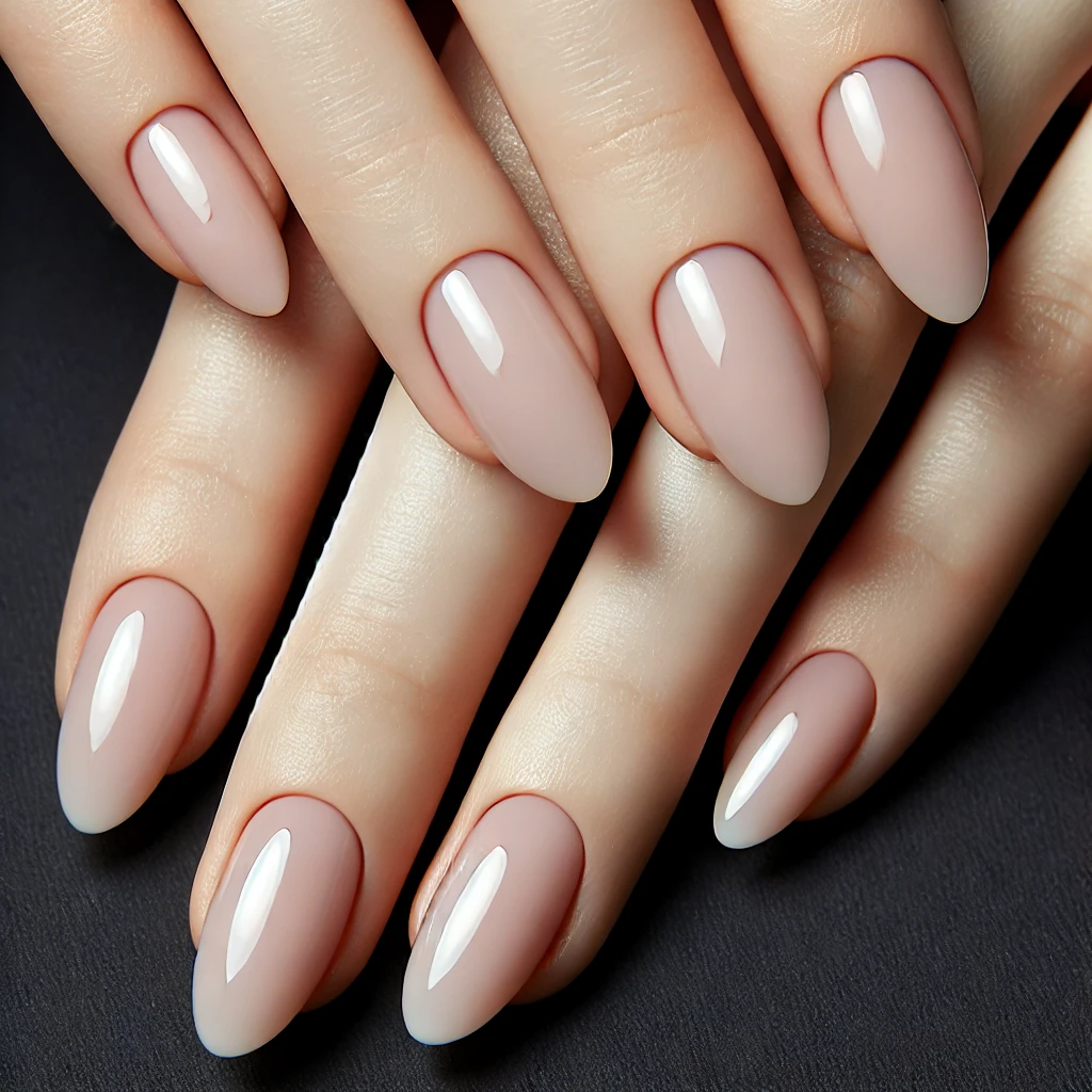 Almond Nails.