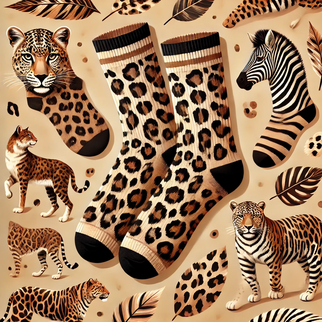 Animal Print Socks